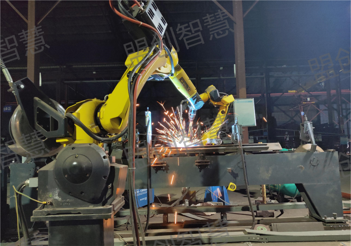 机器人自动焊接生产线